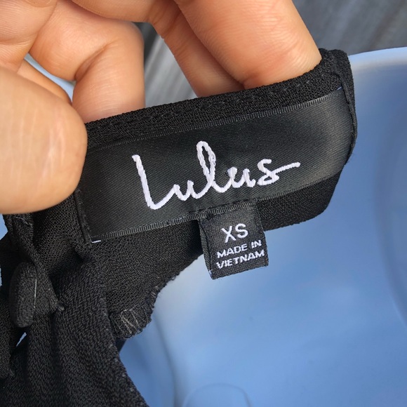 Little Black Halter Swing Dress by Lulus - Picture 9 of 9